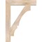Ekena Millwork Balboa Block Smooth Bracket, Douglas Fir, 5 1/2"W x 34"D x 46"H BKT06X34X46BOA05SDF - alternate 2